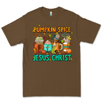 Cacao pumpkin spıce jesus christ coffee cups Premium Tee - AdoDesignShop
