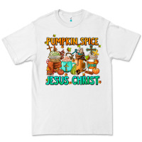 White pumpkin spıce jesus christ coffee cups Premium Tee - AdoDesignShop