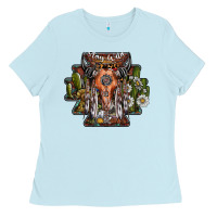 Baby Blue stay wild Ladies Tee - SublimationCraftShop