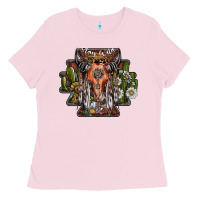 Bubblegum Pink stay wild Ladies Tee - SublimationCraftShop
