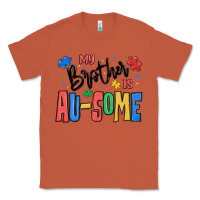 Copper my brother is ausome autism Classic Tee - MaliasSmallBusiness