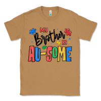 Toasted Coconut my brother is ausome autism Classic Tee - MaliasSmallBusiness