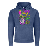 Vintage Denim happy mardi gras y'all Vintage Hoodie - BarkalooDesign
