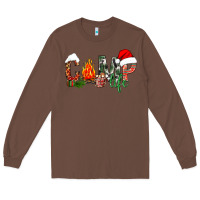 Chestnut christmas camp life Long Sleeve Tee - NancyCooperArtShop