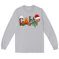 Moon Dust christmas camp life Long Sleeve Tee - NancyCooperArtShop