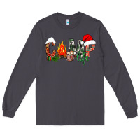 Smoke christmas camp life Long Sleeve Tee - NancyCooperArtShop