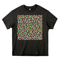 Asphalt christmas leopard Heavy Core Tee - FaDigitalArtStudio