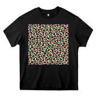Black christmas leopard Heavy Core Tee - FaDigitalArtStudio