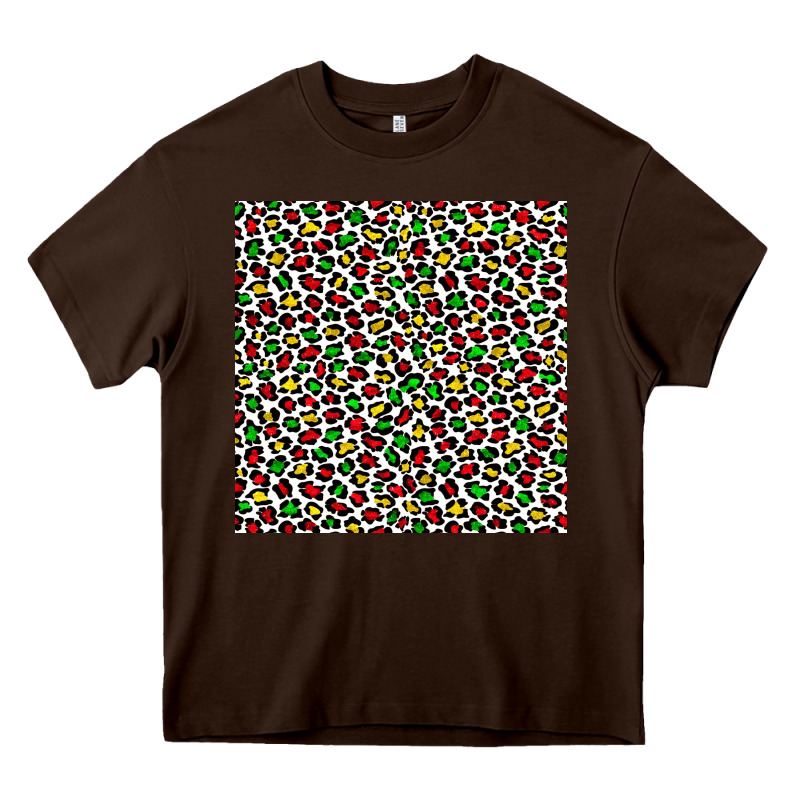 Christmas Leopard Heavy Core Tee by FaDigitalArtStudio | Teevron