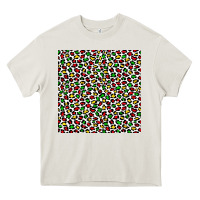 Cream christmas leopard Heavy Core Tee - FaDigitalArtStudio