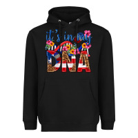 Black its in my dna puerto rico Heavyweight Hoodie - texasbilliewilder