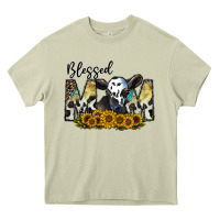 Mossy blessed Heavy Core Tee - CowhideDigitalArt