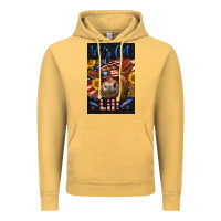 Vintage Mustard Western Let's Get Lit Cow Vintage Hoodie - LillyAllenDesigns