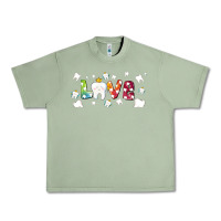 Oil Green love tooth and tooth fairy Urban Heavy Tee - AdoDesignShop
