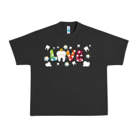 Pigment Black love tooth and tooth fairy Urban Heavy Tee - AdoDesignShop