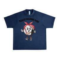Navy boujee ballpark babe Urban Heavy Tee - MaliasSmallBusiness