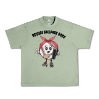 Oil Green boujee ballpark babe Urban Heavy Tee - MaliasSmallBusiness
