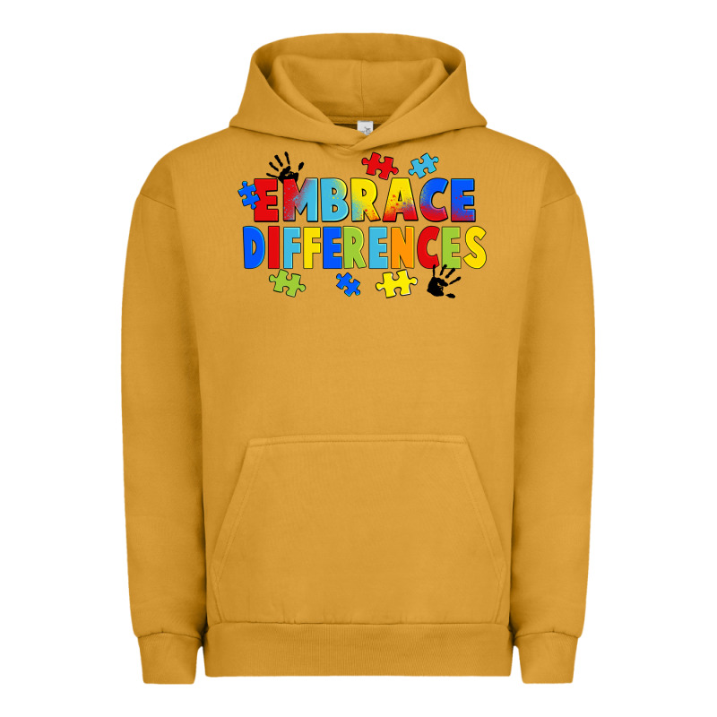 Embrace Differences Urban Hoodie by FaDigitalArtStudio | Teevron