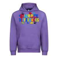 Tulip Embrace differences Urban Hoodie - FaDigitalArtStudio