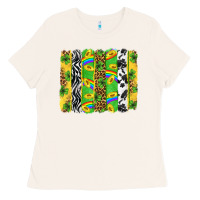 Bone St. Patrick's Day brushstrokes Ladies Tee - Neo Western