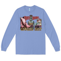 Colony Blue busy doing cowgirl shit liquor boots cigarette Long Sleeve Tee - NancyCooperArtShop