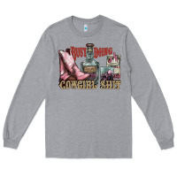 Heather Grey busy doing cowgirl shit liquor boots cigarette Long Sleeve Tee - NancyCooperArtShop