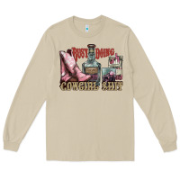 Mushroom busy doing cowgirl shit liquor boots cigarette Long Sleeve Tee - NancyCooperArtShop
