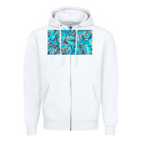 White humpback whale  cup Zipper Hoodie - BarkalooDesign