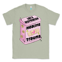 Matcha let's normalize healing trauma Classic Tee - MaliasSmallBusiness