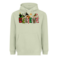 Matcha christmas believe Heavyweight Hoodie - texasbilliewilder