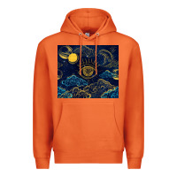 Evil Eye Moon Premium Hoodie | Teevron