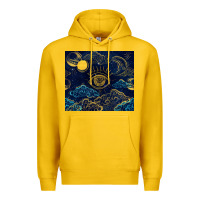 Lemon evil eye moon Premium Hoodie - TumblerDesignByShophia