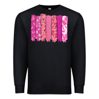 Black Cancer brushstroke Cancer Awareness Premium Sweatshirt - HowdyJamesFarm