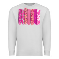 Dove Grey Cancer brushstroke Cancer Awareness Premium Sweatshirt - HowdyJamesFarm