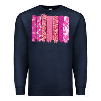 Navy Cancer brushstroke Cancer Awareness Premium Sweatshirt - HowdyJamesFarm