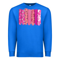 True Royal Cancer brushstroke Cancer Awareness Premium Sweatshirt - HowdyJamesFarm