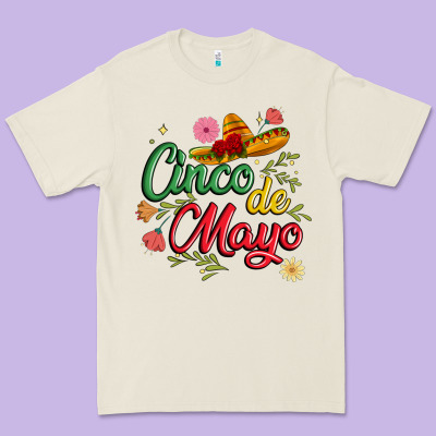 Cinco De Mayo Premium Tee Designed By Jahusdesignshop