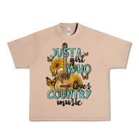 Burro just a girl who loves country music Urban Heavy Tee - MaliasSmallBusiness