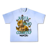 Grape Ice just a girl who loves country music Urban Heavy Tee - MaliasSmallBusiness