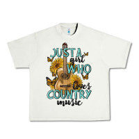 Pistachio just a girl who loves country music Urban Heavy Tee - MaliasSmallBusiness