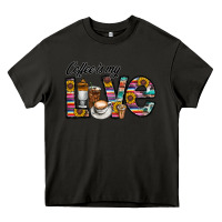 Asphalt coffee İs mt love Heavy Core Tee - CowhideDigitalArt