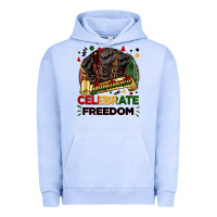 Juneteenth Celebrate Freedom Urban Hoodie | Teevron