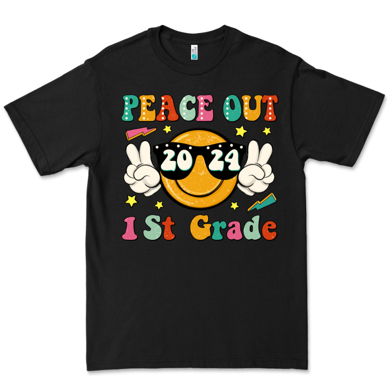 Peace Out 2024 1st Grade Premium Tee by JahusDesignShop | Teevron