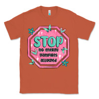 Copper stop no energy vampires allowed Classic Tee - MaliasSmallBusiness