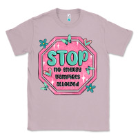 Lilac stop no energy vampires allowed Classic Tee - MaliasSmallBusiness