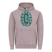 Vintage Zinc Turquoise Gemstone Jewelry Vintage Hoodie - LillyAllenDesigns