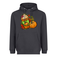 Smoke Fall pumpkin coffee Heavyweight Hoodie - NancyCooperArtShop