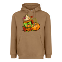 Toasted Coconut Fall pumpkin coffee Heavyweight Hoodie - NancyCooperArtShop