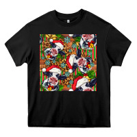 Black christmas leopard cow Heavy Core Tee - FaDigitalArtStudio