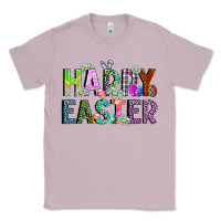 Lilac Happy Easter Classic Tee - CowhideDigitalArt